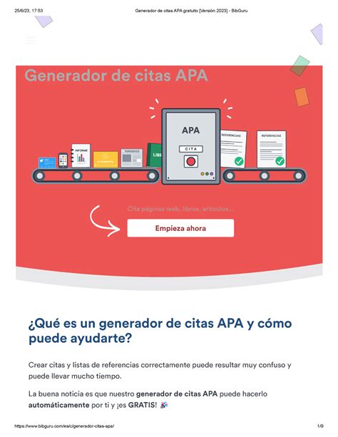 generador de apa|Generador de Citas APA Gratuito [Actualización 2025]。